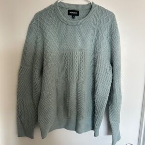 Bonobos Wool Cable Crewneck Sweater